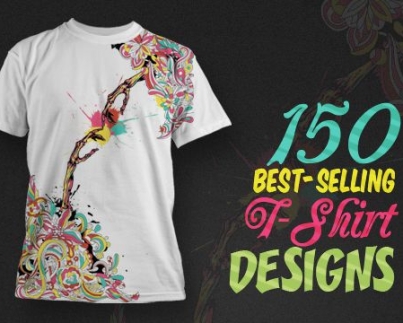 150 Best-Selling T-shirt Designs with an Extended Royalty License