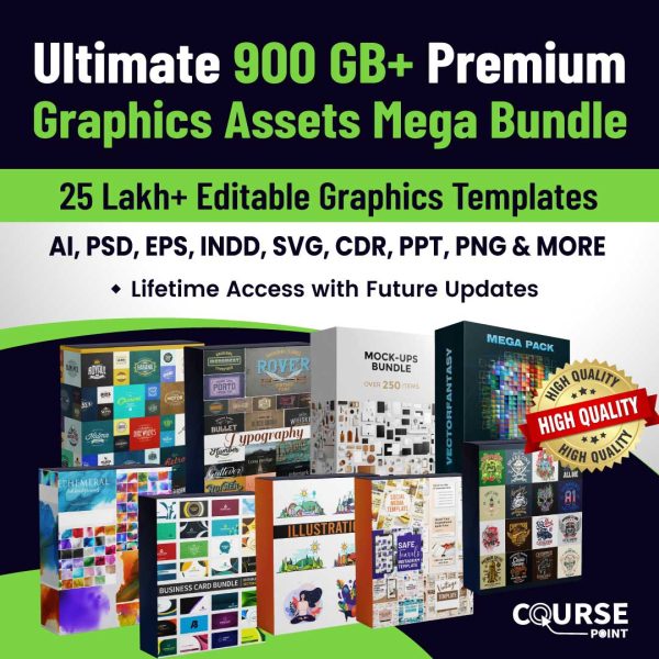 Mega Bundle | Huge Graphics Pack | 450GB